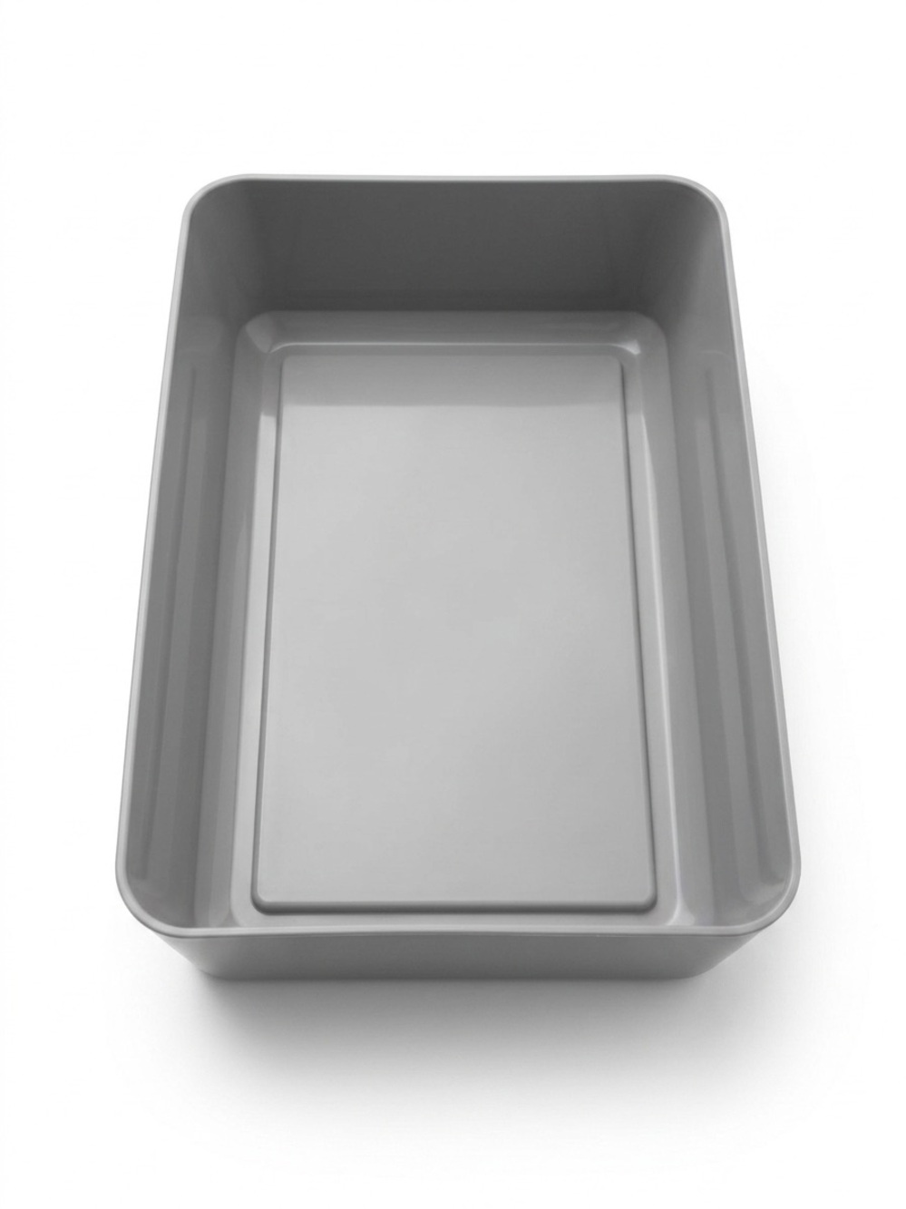 Sleek Minimalist Grey Storage Bin | Multi-Purpose Organizer